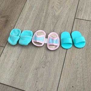 Super cute doll slippers